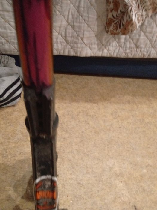 Самокат бу черный