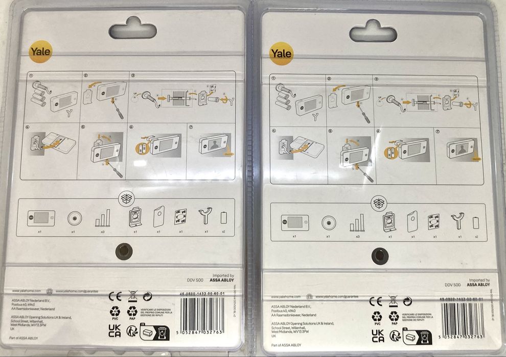 Vizor elecronic Yale Door Viewer 500