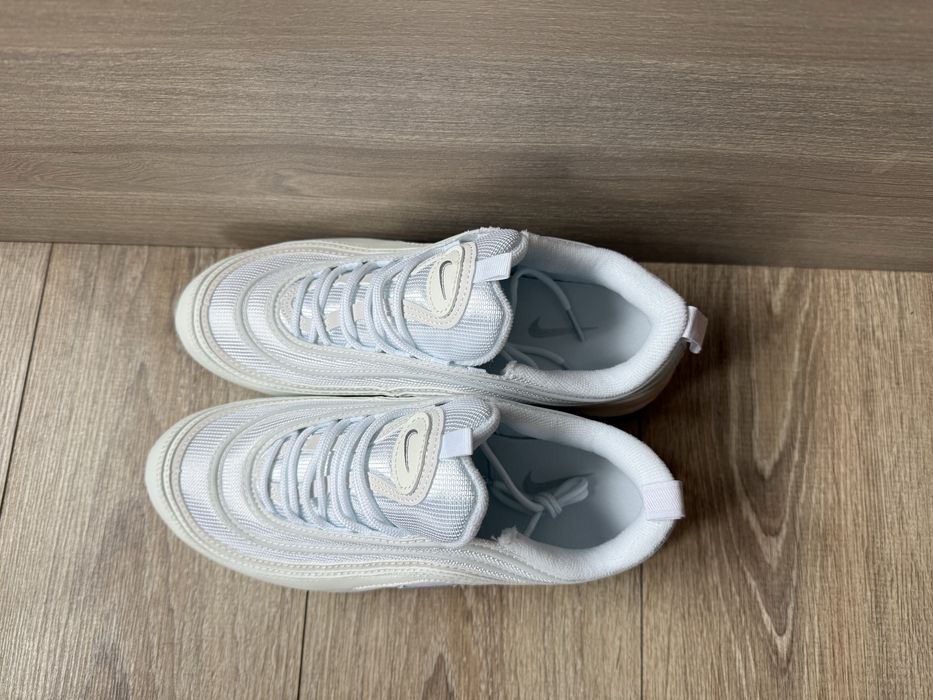 Nike Air Max 97 Triple White Wolf Grey