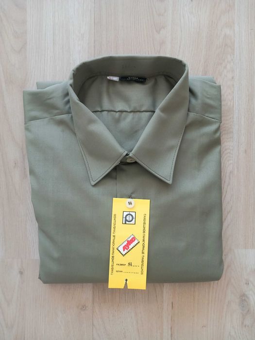 Нова мъжка риза с дълъг ръкав