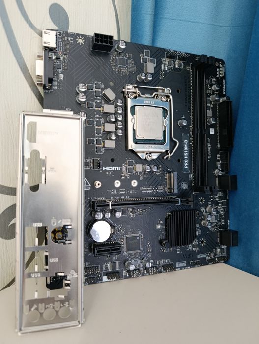 Комплект процессор Intel Core i5 10400F + MSI Pro H510M-B!