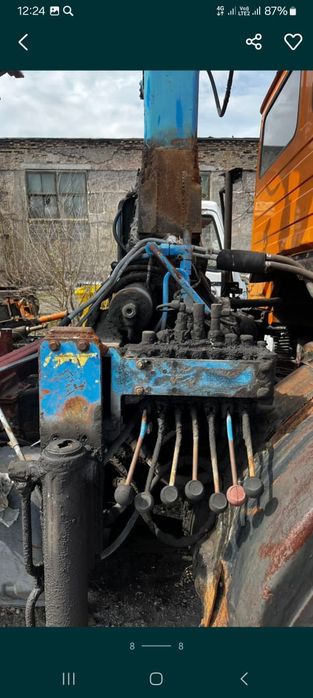 Продаю грейферная установка милер