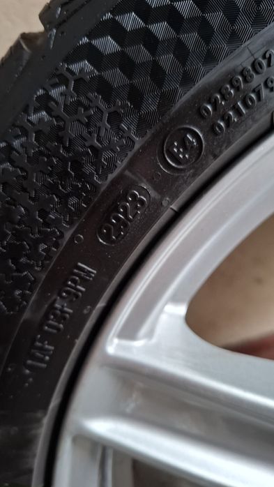 Vând set roti 5×112 r17 m+s