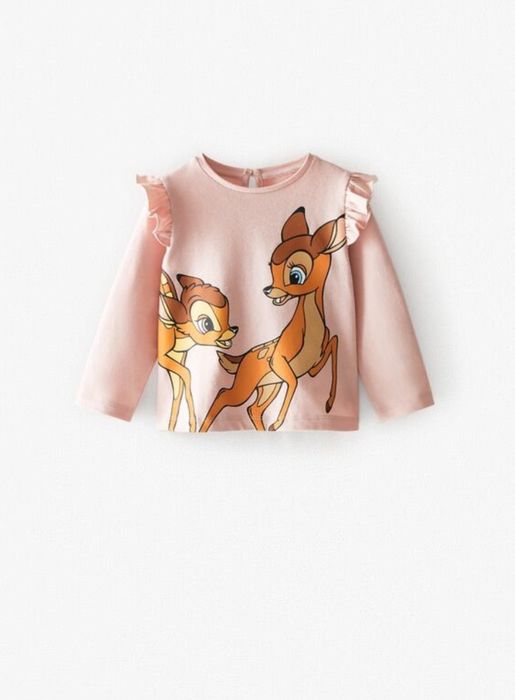 Bluza tricou Bambi Zara 6-9 luni