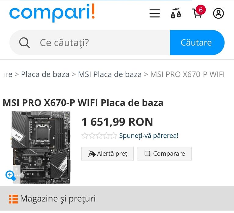 Placa de baza MSI PRO X670-P WIFI, Socket AM5,Ddr5