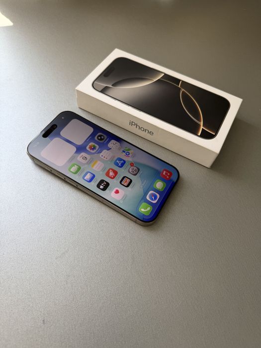 КАТО ЧИСТО НОВ Iphone 16 Pro Natural Titanium