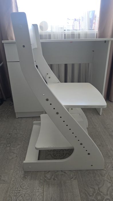 Стол для школьника + Растущий стул