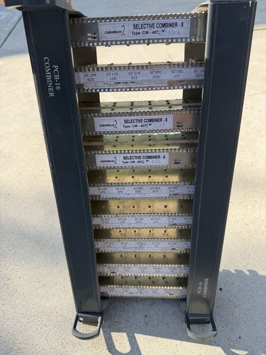 Combiner pasiv CATV CableWorld PCB-16 / CW-407 - Stație TV Cablu / RF
