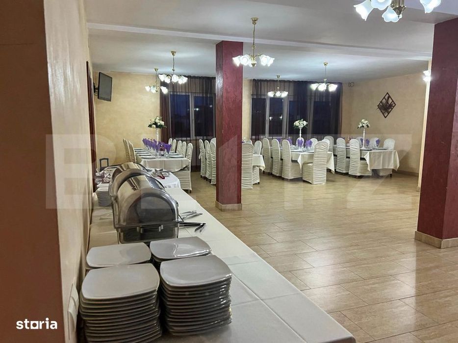 Pensiune 3 stele, 60 locuri si restaurant utilat, 1030 mp, zona Perife