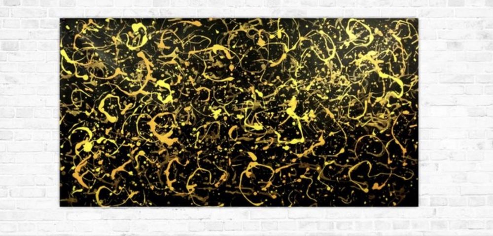 Waldemar Zwolinski - STARDUST XXL - Tablou original (100% Handpainted)