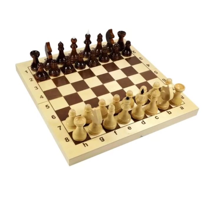 Игра настольная “Шахматы” деревянные.