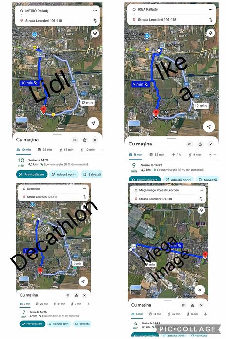Urgent Teren aprox 700mp intravilan zona Ilfov Popesti Leordeni oportu