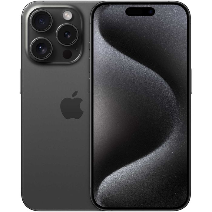 Smartphone Apple iPhone 15 Pro 256GB 5G Black Titanium (nou-sigilat)