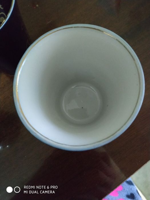 Стаканы синий кобальт.