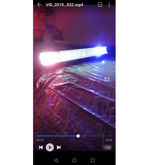 Led Bar 288w POLICE, Lumina 7D, TRANSPORT 0