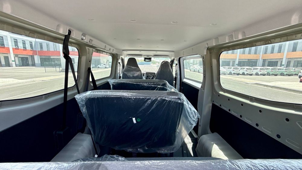 Geely Farizon V7E 2026:Yangi elektr mini avtobus! 370 km masofa!
