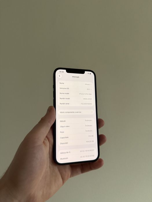 iPhone 12 Pro Max 512gb Blue 100%