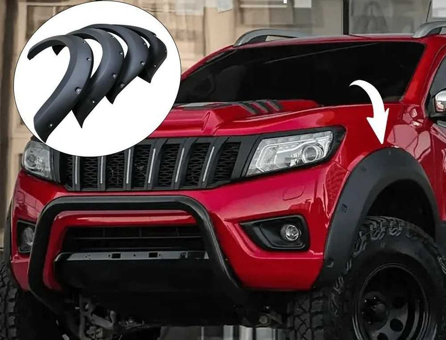 Уширители за калници нисан навара д23 / добавка за Nissan navara d23
