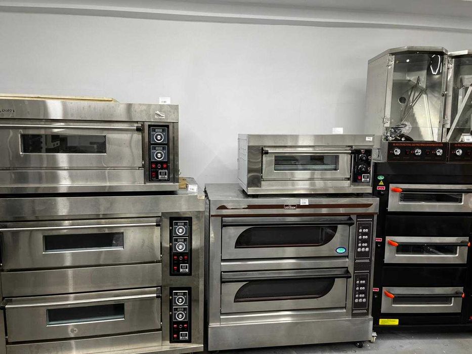 Печи для выпечки, Жарочные шкафы,Пицца печи