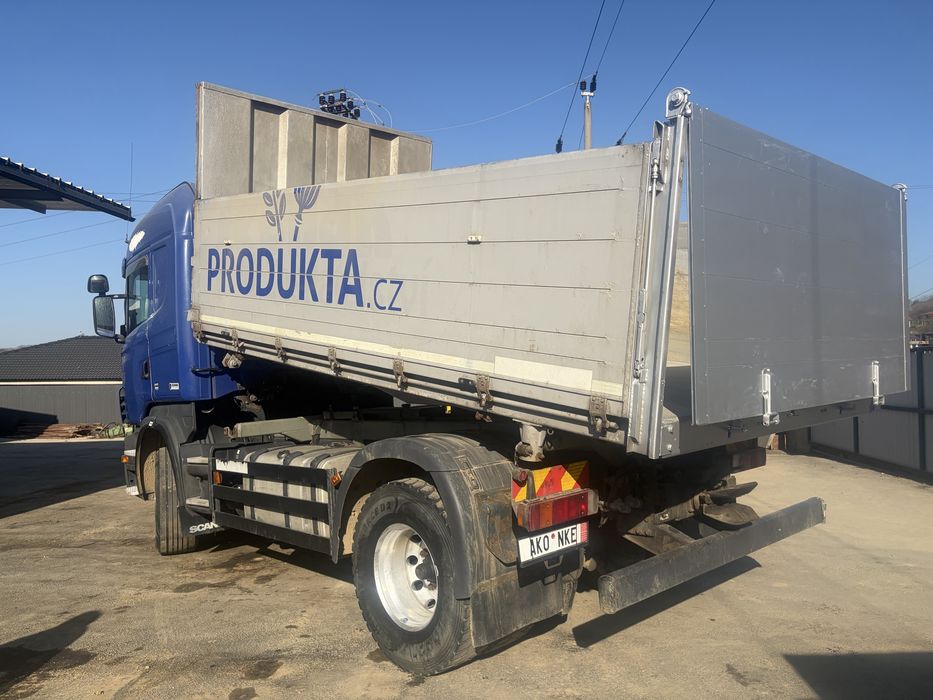 Vand scania basculabila pe 3 parti 4x2