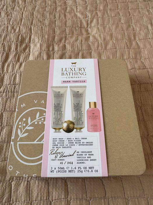 Grace Cole The Luxury Bathing Warm Vanilla. Подарочный набор. Женский