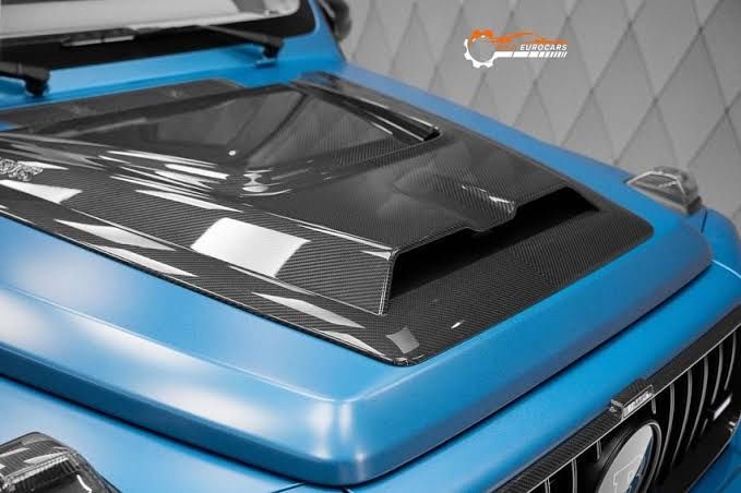Оригинальная карбоновая накладка на капот Mercedes G500, G63, G800