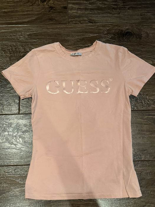 Дамска тениска Guess розова