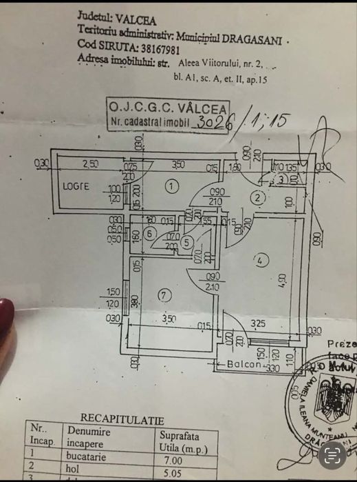 Apartament cu două camere!