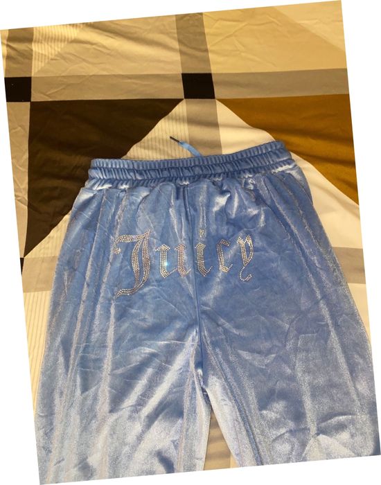 Trening dama din catifea nou Juicy baby blue S