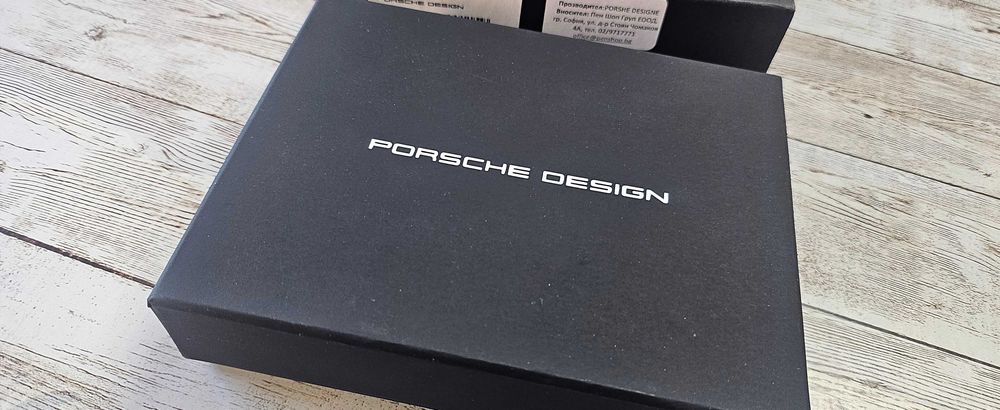 Калъф за ключове Porsche Design, нов, естествена кожа