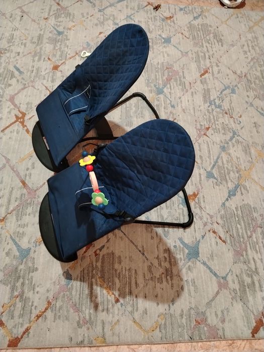 Детская кроватка, шезлонг, конверт