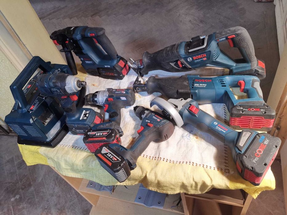 Set Bosch brushless motor