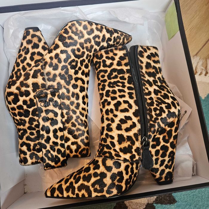 Botine animal print piele Liu Jo nr 37