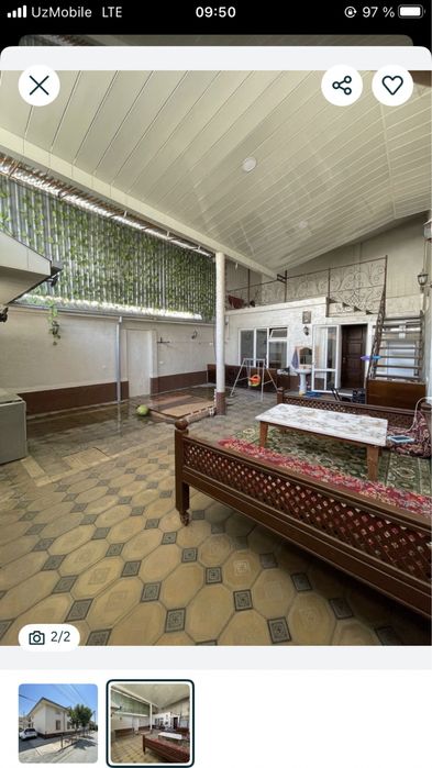 Archa ko’chada uy sotiladi 2 sotix