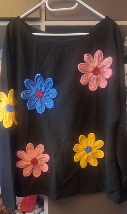 Bluză noua cu flori