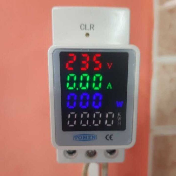 Контролен електромер TOMZN 4 в 1 за DIN рейка | 100A