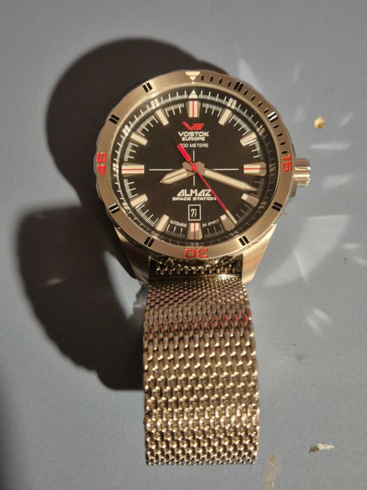 Pentru cunoscatori ! Ceas automatic Vostok Europe, Almaz Space Station, editie limitata !