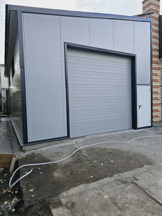 Металлоконструкции, монтаж сэндвич панелей