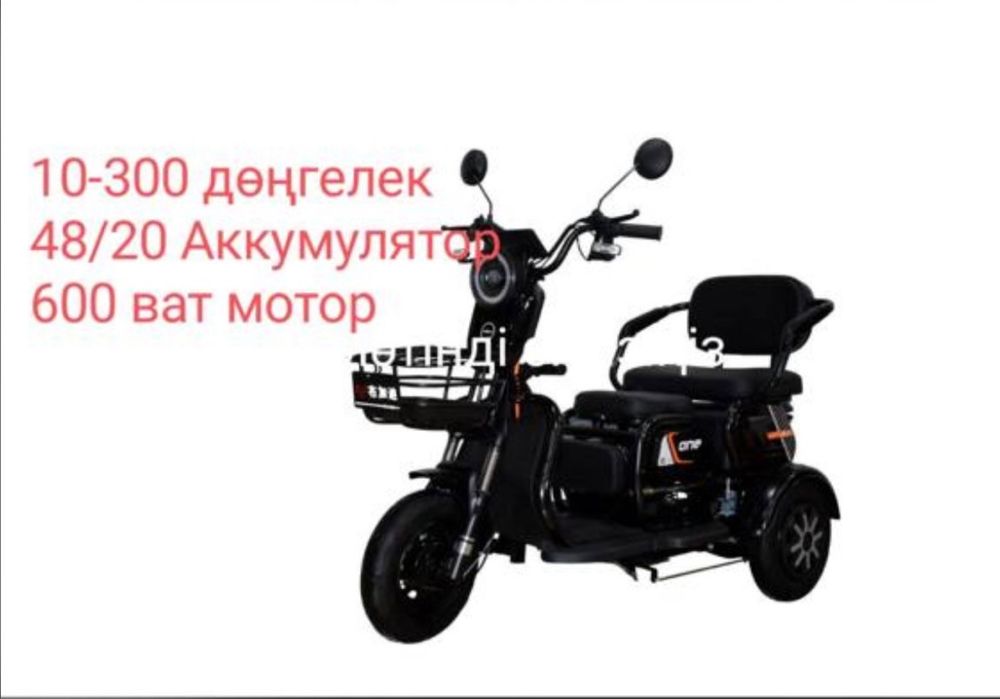 Электро Трицикл 600 ватт