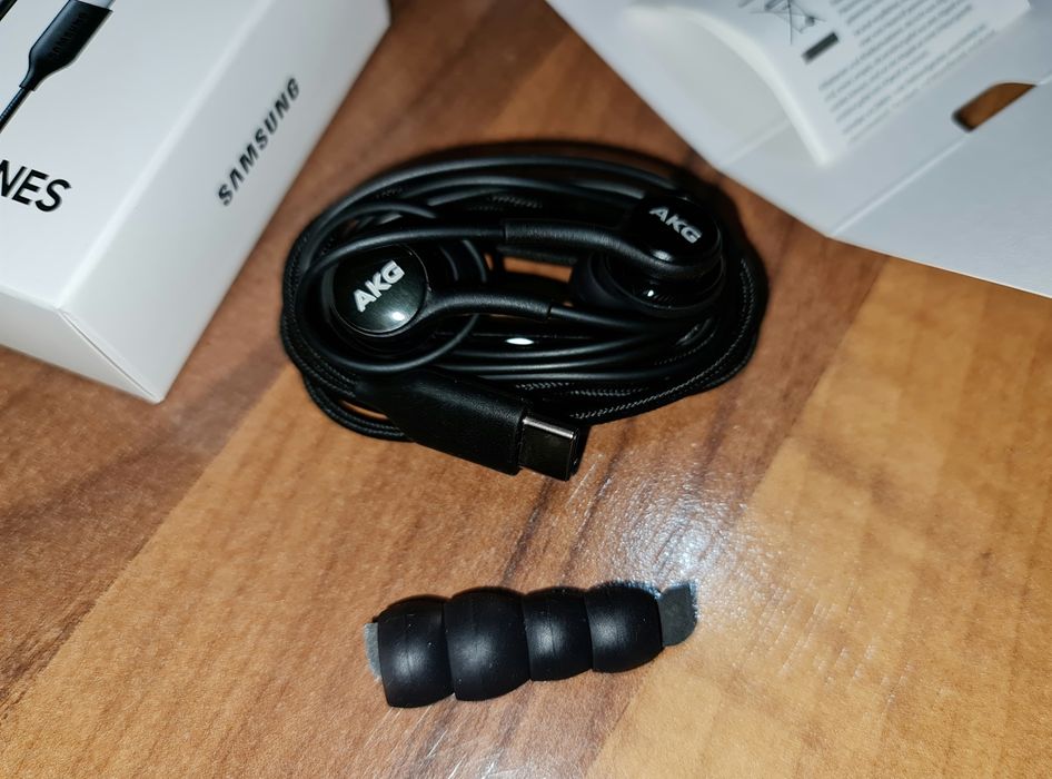 Casti originale Samsung AKG USB C Note10 20 S20 S21 S22 Plus S23 Ultra