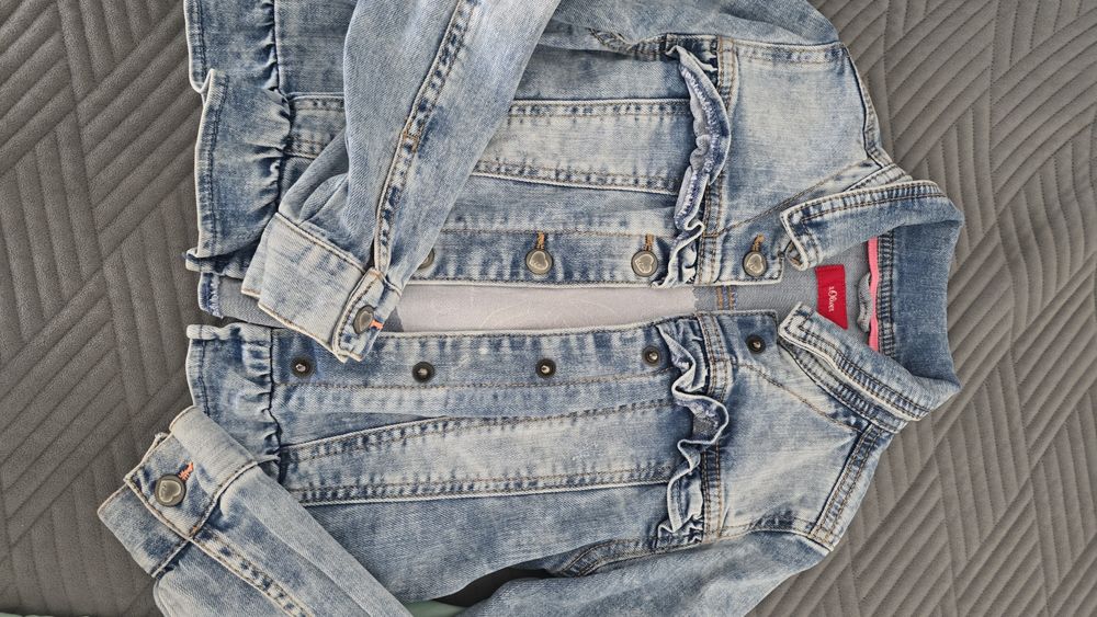 Set geacă/vestă pentru fetițe mărimea 116