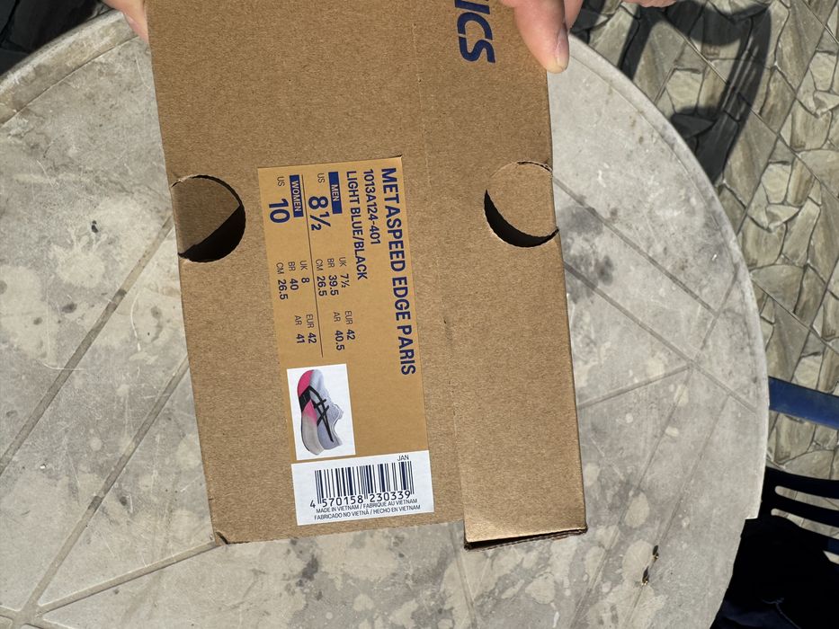 Asics Metaspeed Edge Paris Чисто Нови