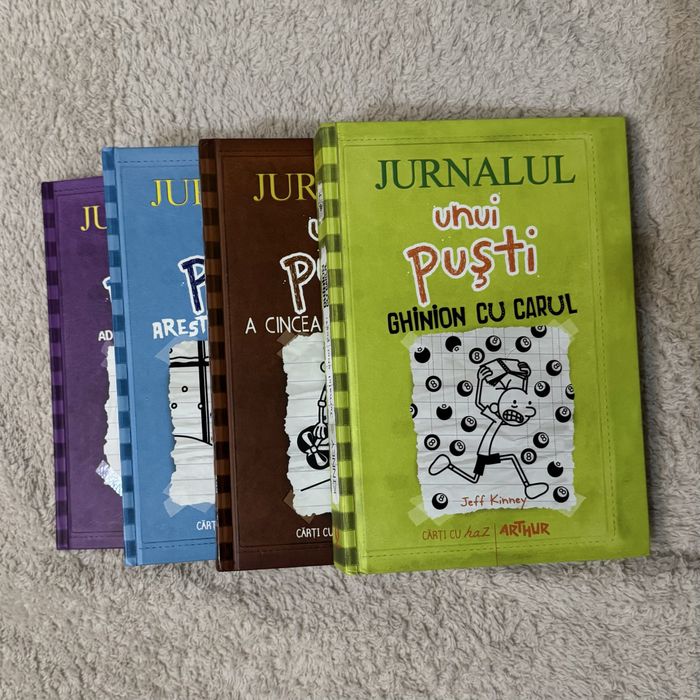 Jurnalul unui pusti, volumele 5, 6, 7, 8