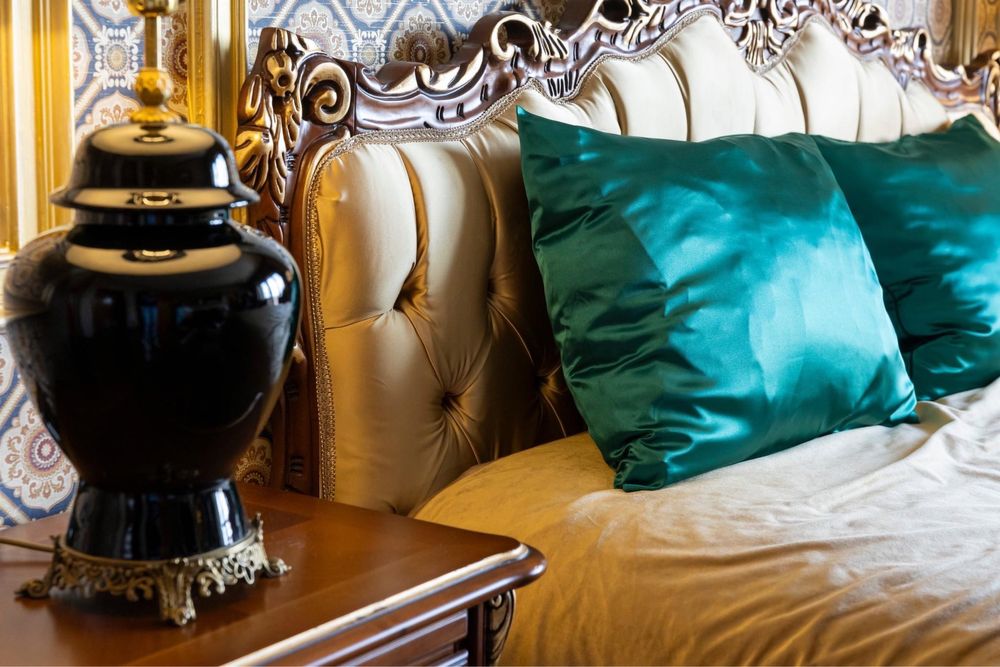 Fata perna matase 100% naturala Mulberry ambele fete 50x70 cm