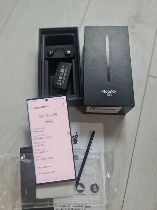 Samsung Note 10 + cutie ,cadouri