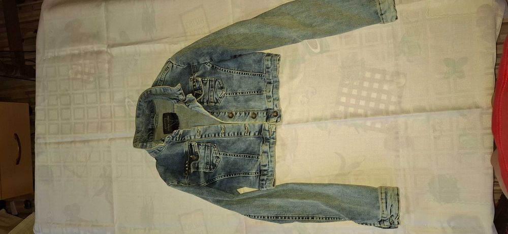 Дамско дънково якенце