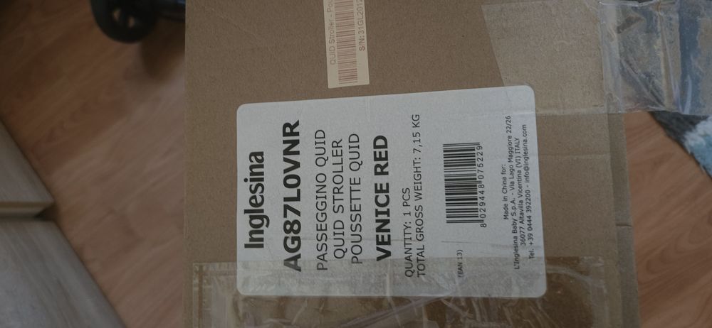 Cărucior sport avion Inglesina Quid