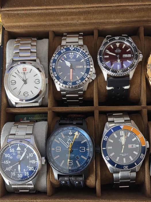 VOSTOK ORIENT CERTINA Всички са с кутии и допълнително каишки