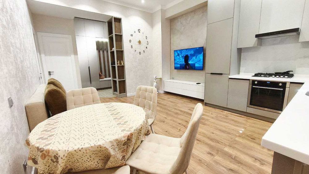 Карасу 3, Академия МВД, 2х.комн.Евроремонт, новостройка