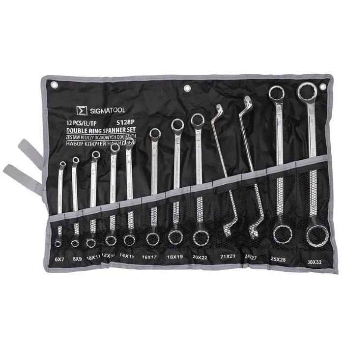 Комплект ключове лули SIGMATOOL 6 - 32 мм 12 броя